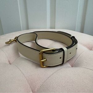Coach Ivory Glovetan Leather Replacement Strap
